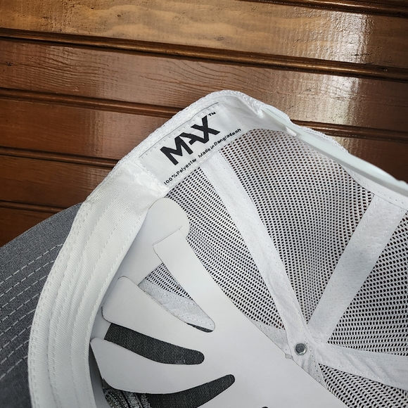 Gray and White AHP Baseball Cap - Picture 4 of 5